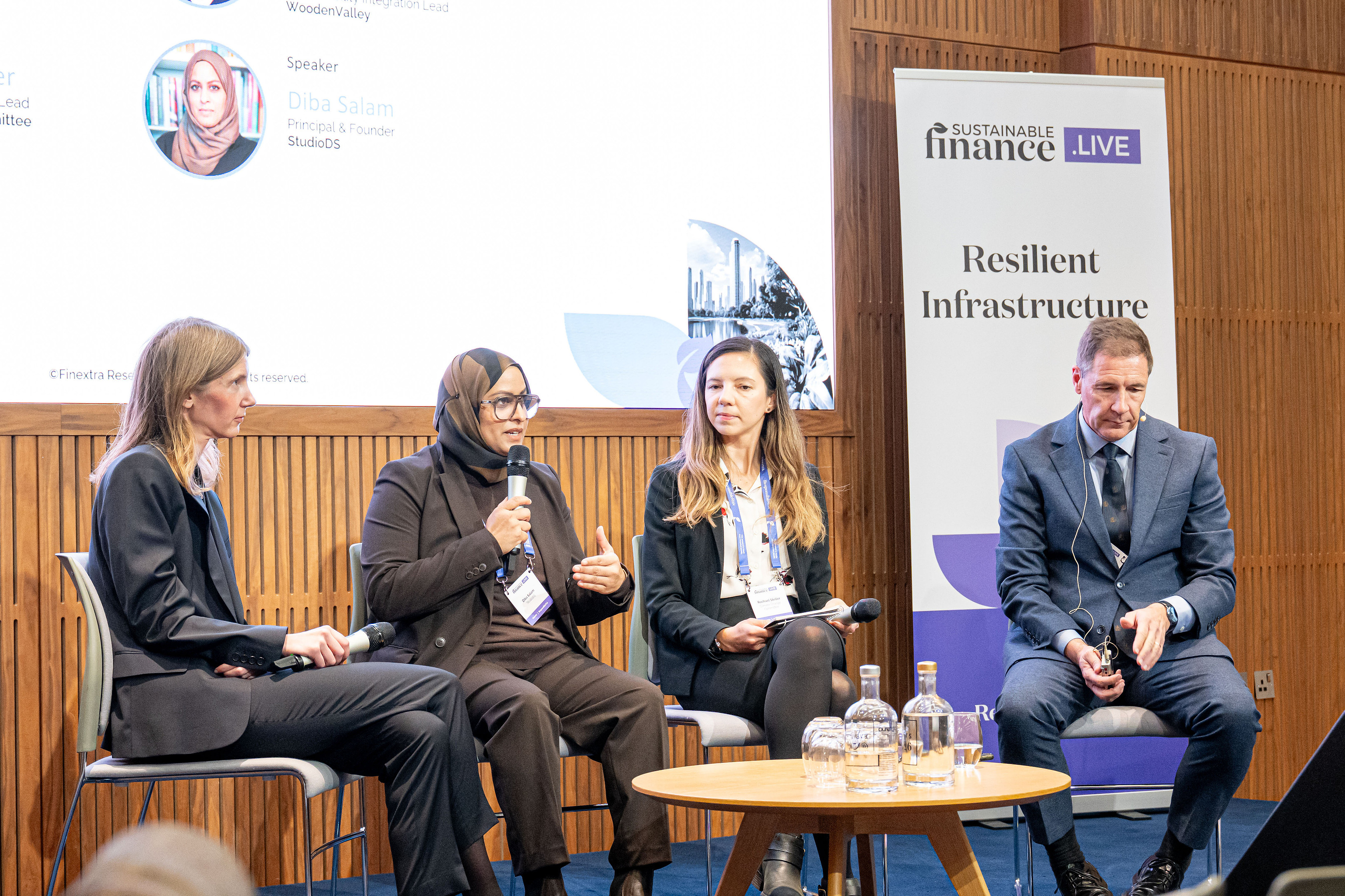 Panel discussion on sustainable finance and resilient infrastructure